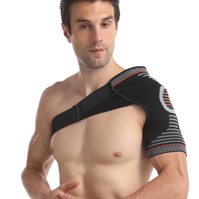 China Avoid Injury Shoulder Top Quality Strap Compression Elastic Posture Neoprene Custom Shoulder Support With Straps for sale