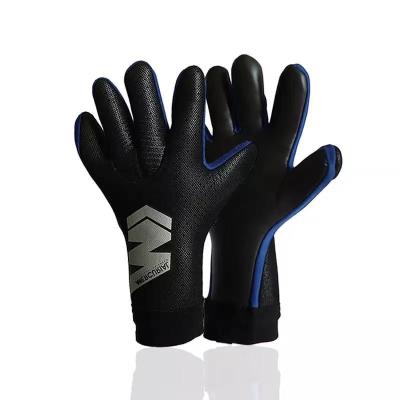 China finger & German Soccer Goalkeeper Gloves Latex Goalkeeper Gloves Palm Thumb Protection Latex Goalkeeper Gloves New for sale